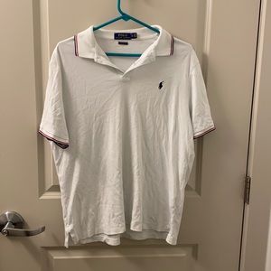 Large White Polo Ralph Lauren Polo Shirt